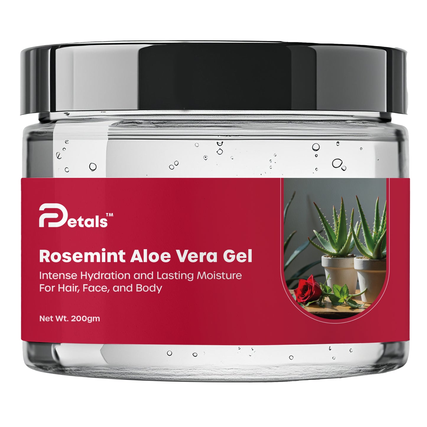 Rose Mint Aloe Vera Gel