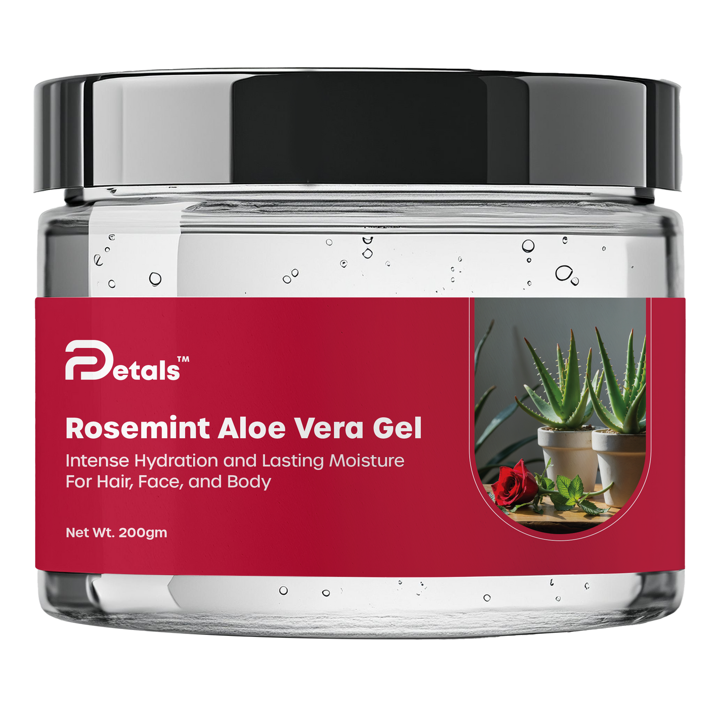 Rose Mint Aloe Vera Gel