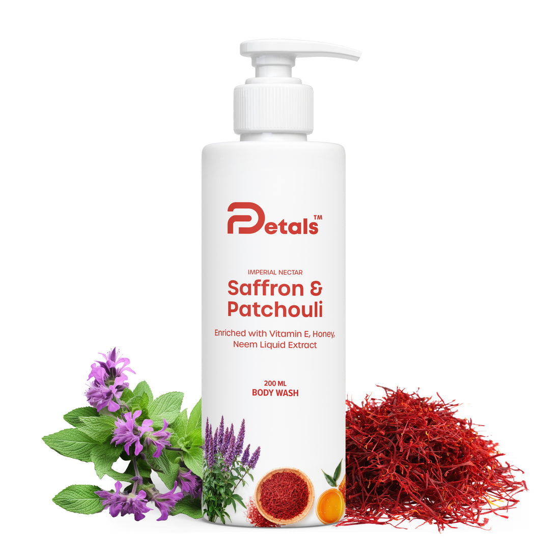 Saffron & Patchouli Body Wash