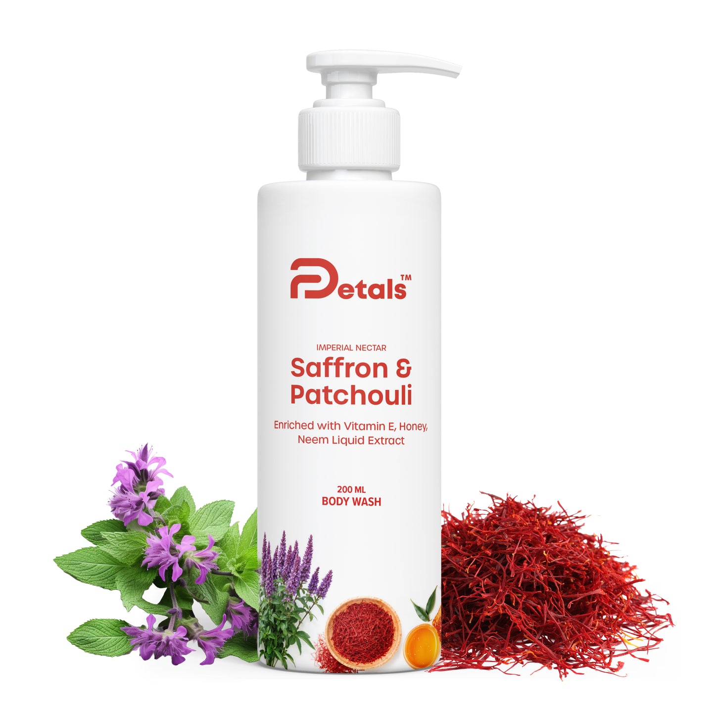 Saffron & Patchouli Body Wash