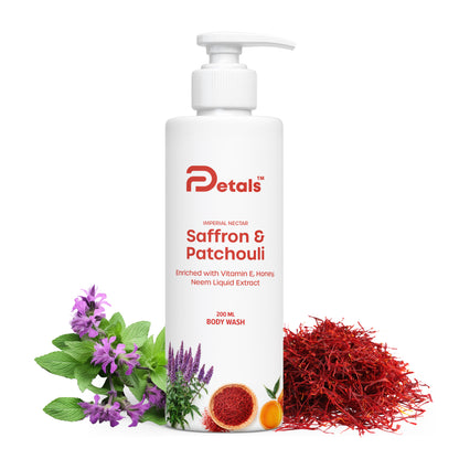 Saffron & Patchouli Body Wash