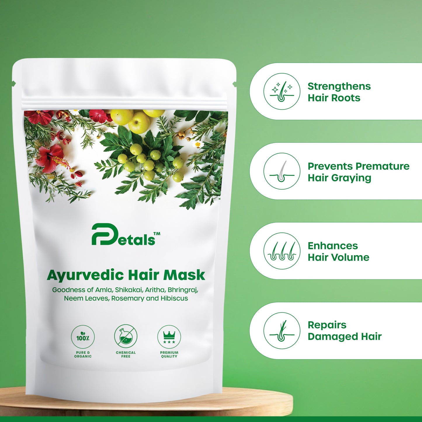 Hair Care Combo – Herbal Hair Mask & Nourishing Gel