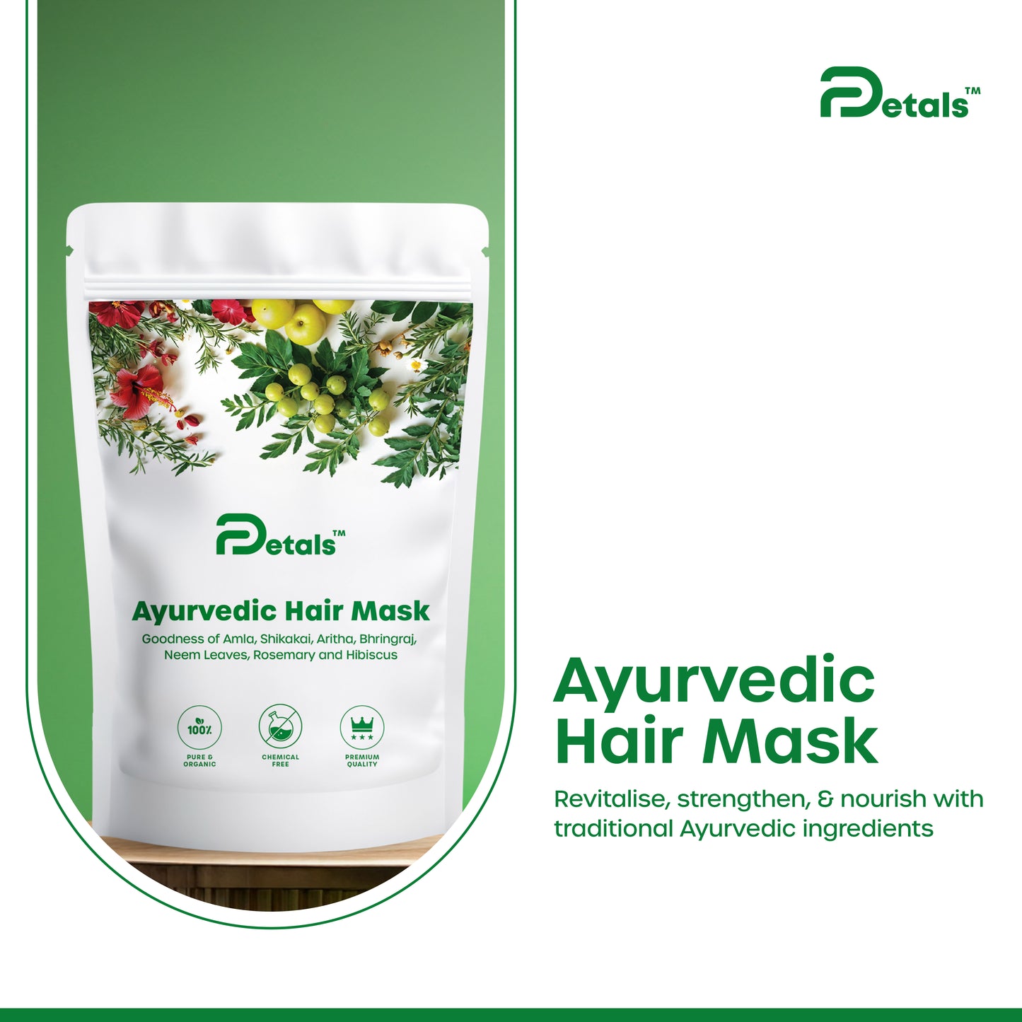 DPetals Ayurvedic Hair Mask