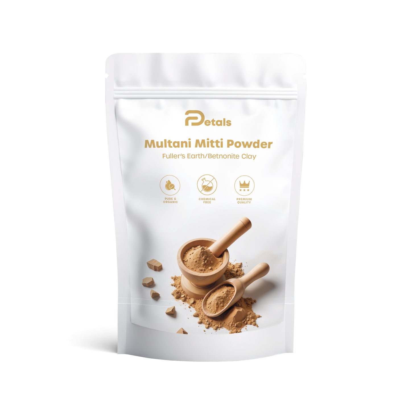 Multani Mitti Powder for Face Pack, Pure & Natural, Fuller's Earth/Betnonite Clay, Chemical Free