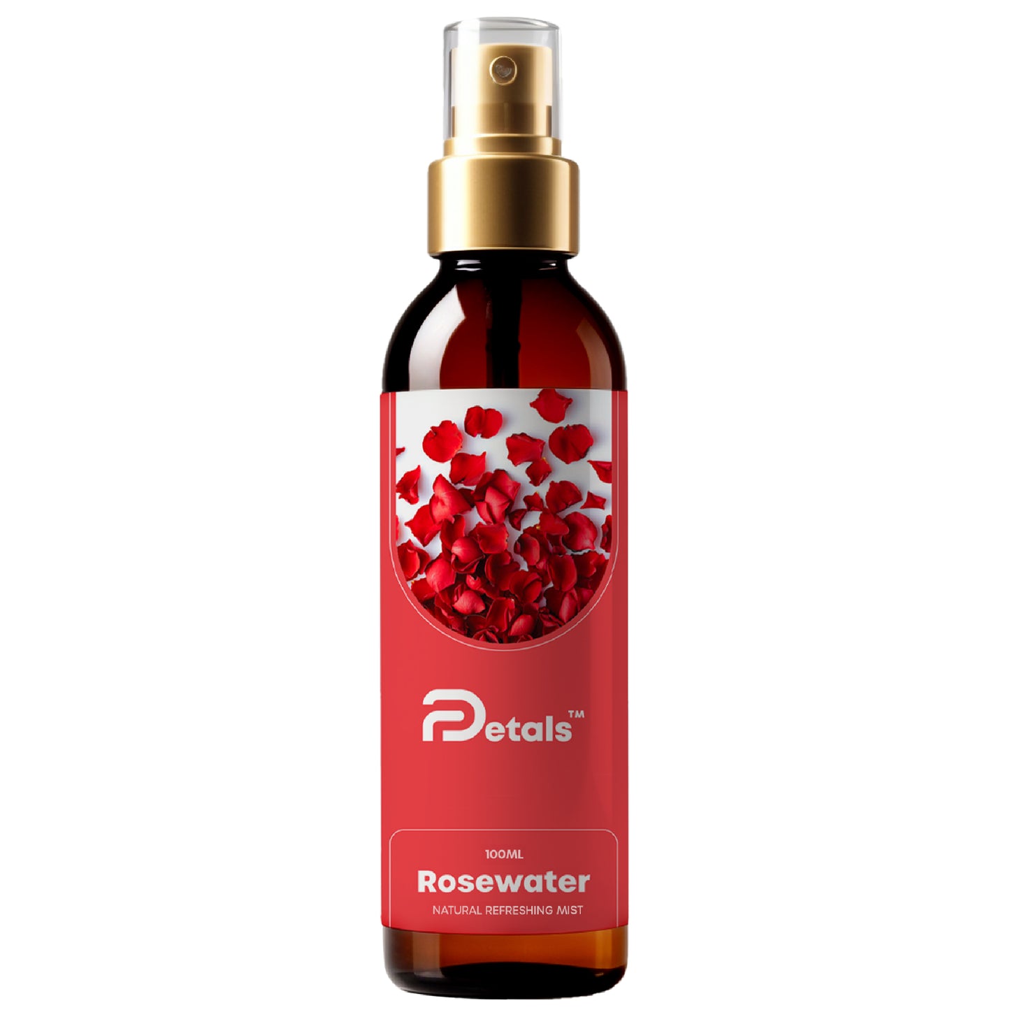 Rose Water Mist for Face, Pure Rose Petals Toner