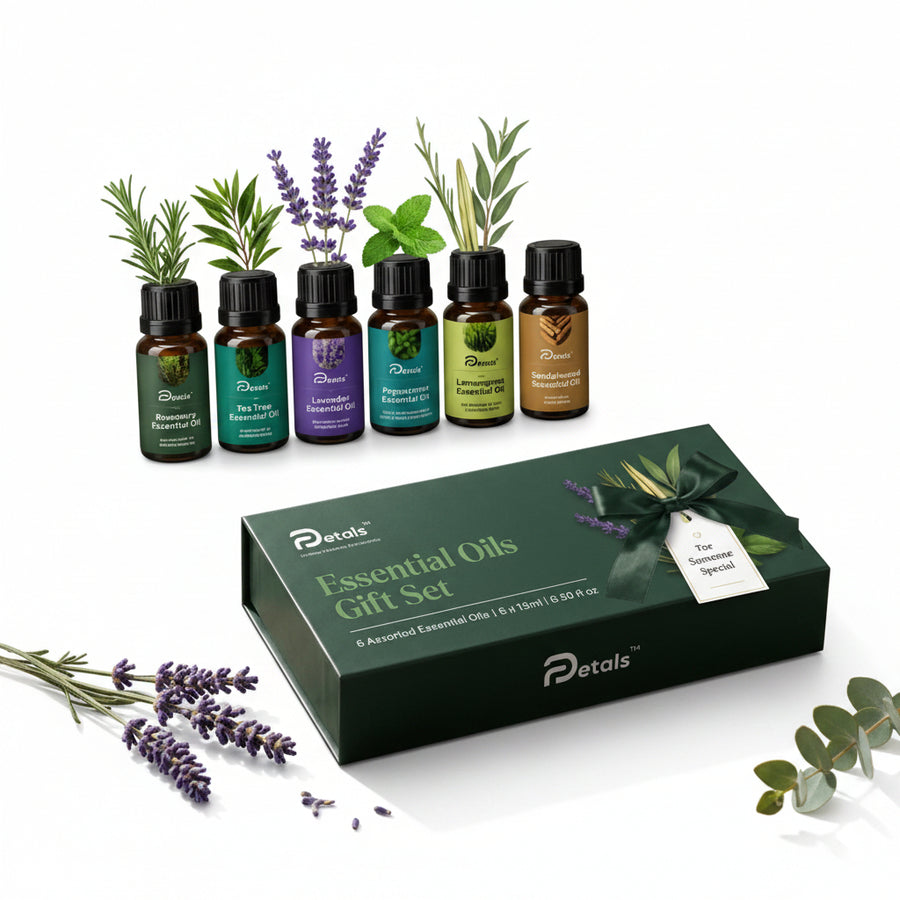Six pure oils. One beautiful box.